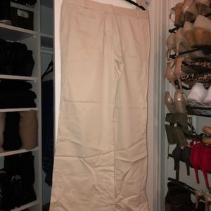 BCBG Light Beige Pants- Wide Leg